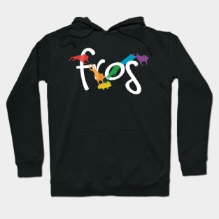 rainbow frog Hoodie